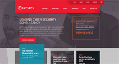 Desktop Screenshot of contextis.com